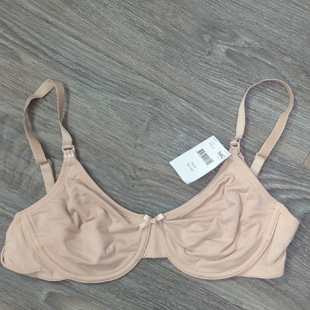 ❤️5/$25 NWT Nursing Bra 34c